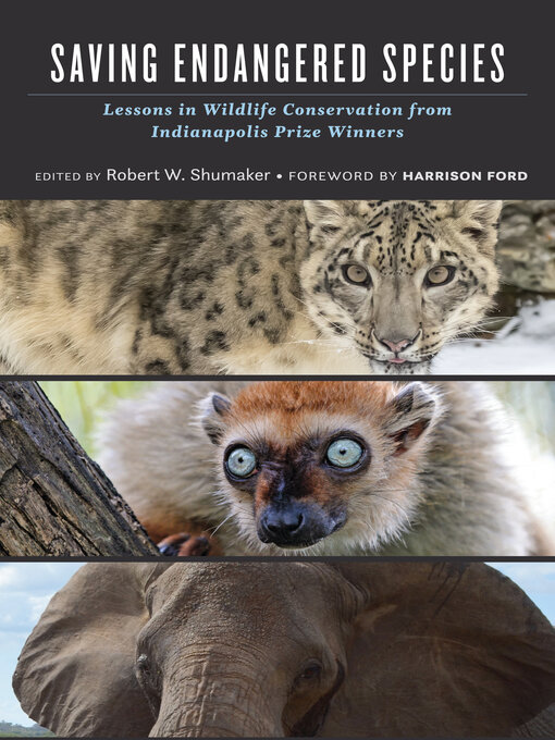 Title details for Saving Endangered Species by Robert W. Shumaker - Available